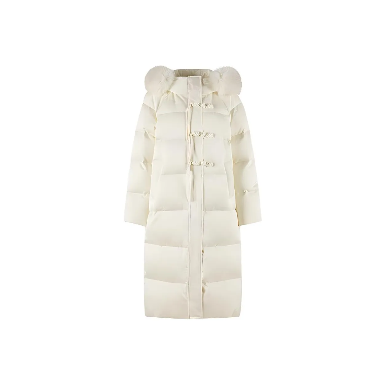 FANSILANEN Down Jackets Women's Bamboo Moon White
