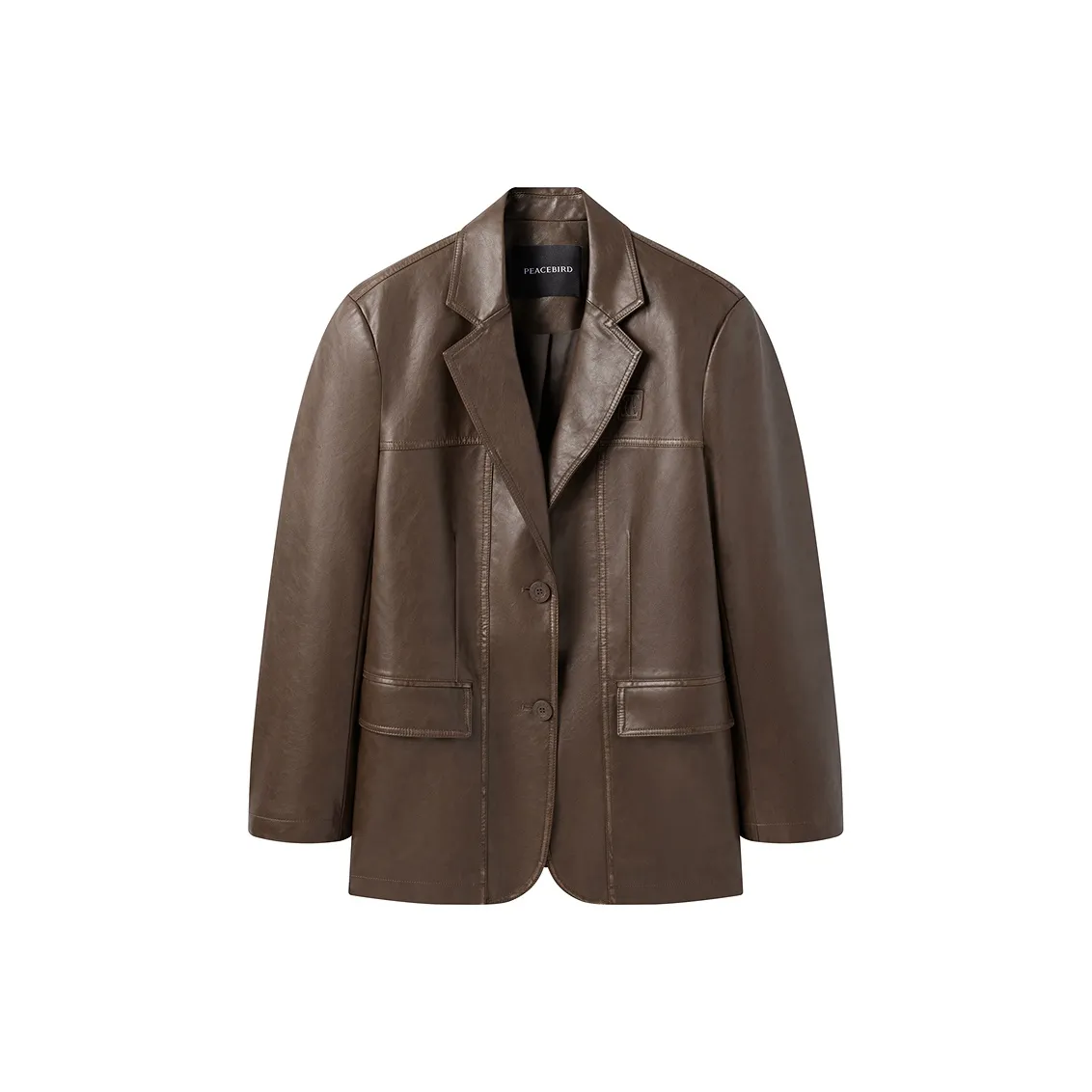 PEACEBIRD Бизнес-костюм женский коричневый