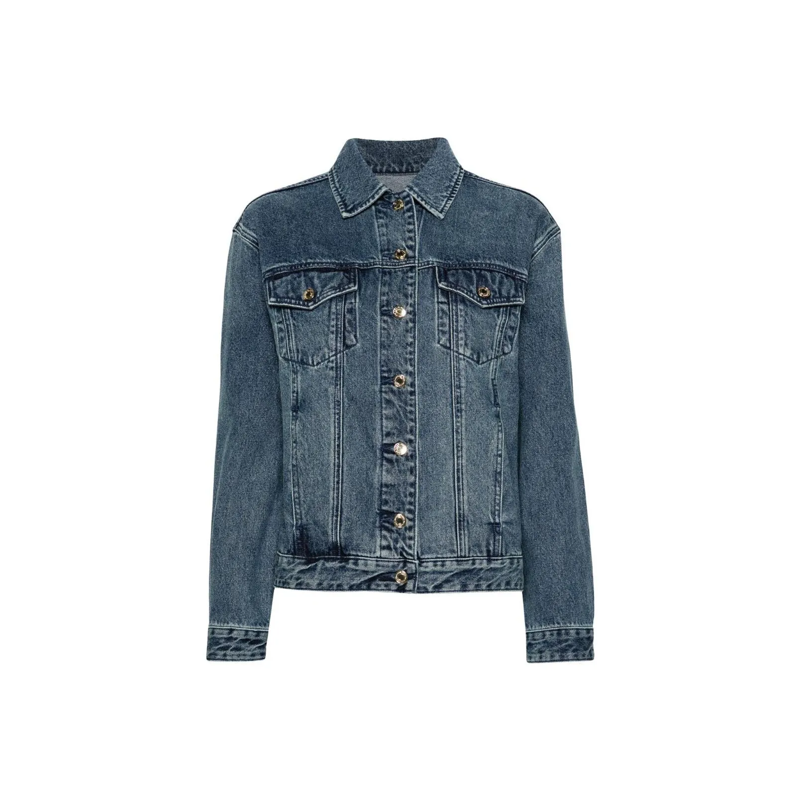 MICHAEL KORS FW23 Denim Jacket Women's Blue
