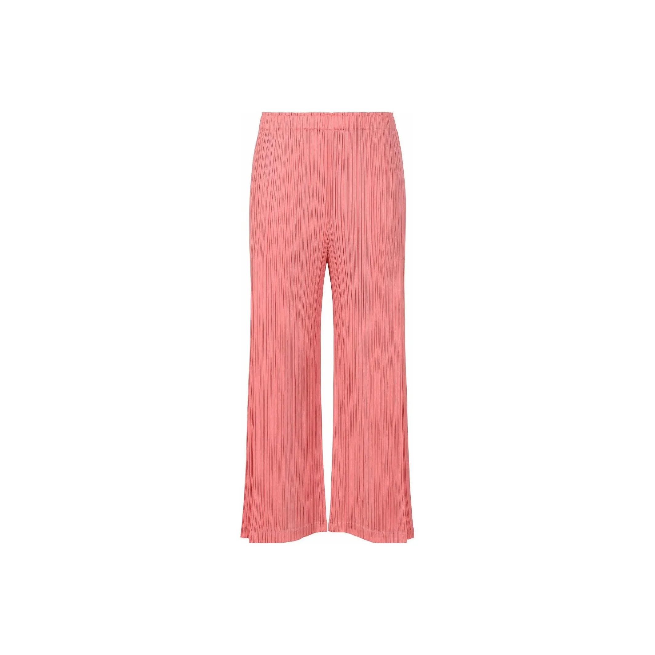 PLEATS PLEASE ISSEY MIYAKE Knitted Sweatpants Women's Pink