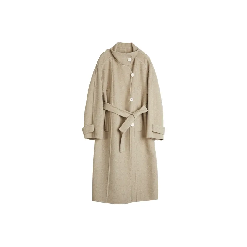 ELLE Светло-зеленое женское пальто