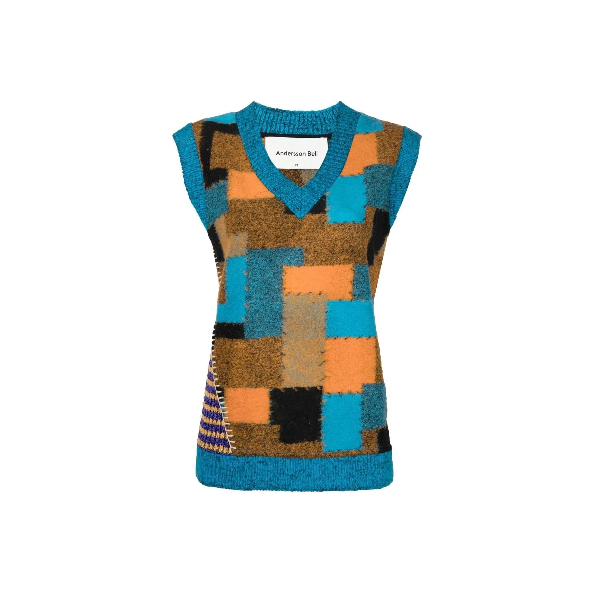 ANDERSSON BELL Коллаборация Жилет Женские Синий