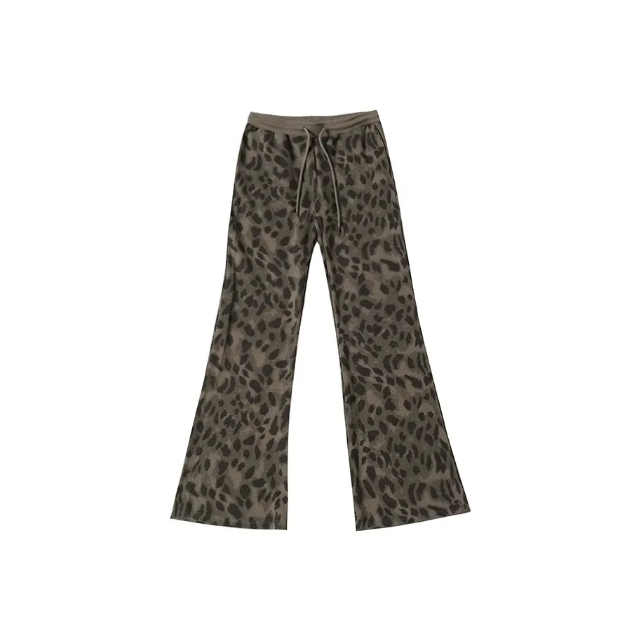 FDR Casual Pants Women's Leopard Print