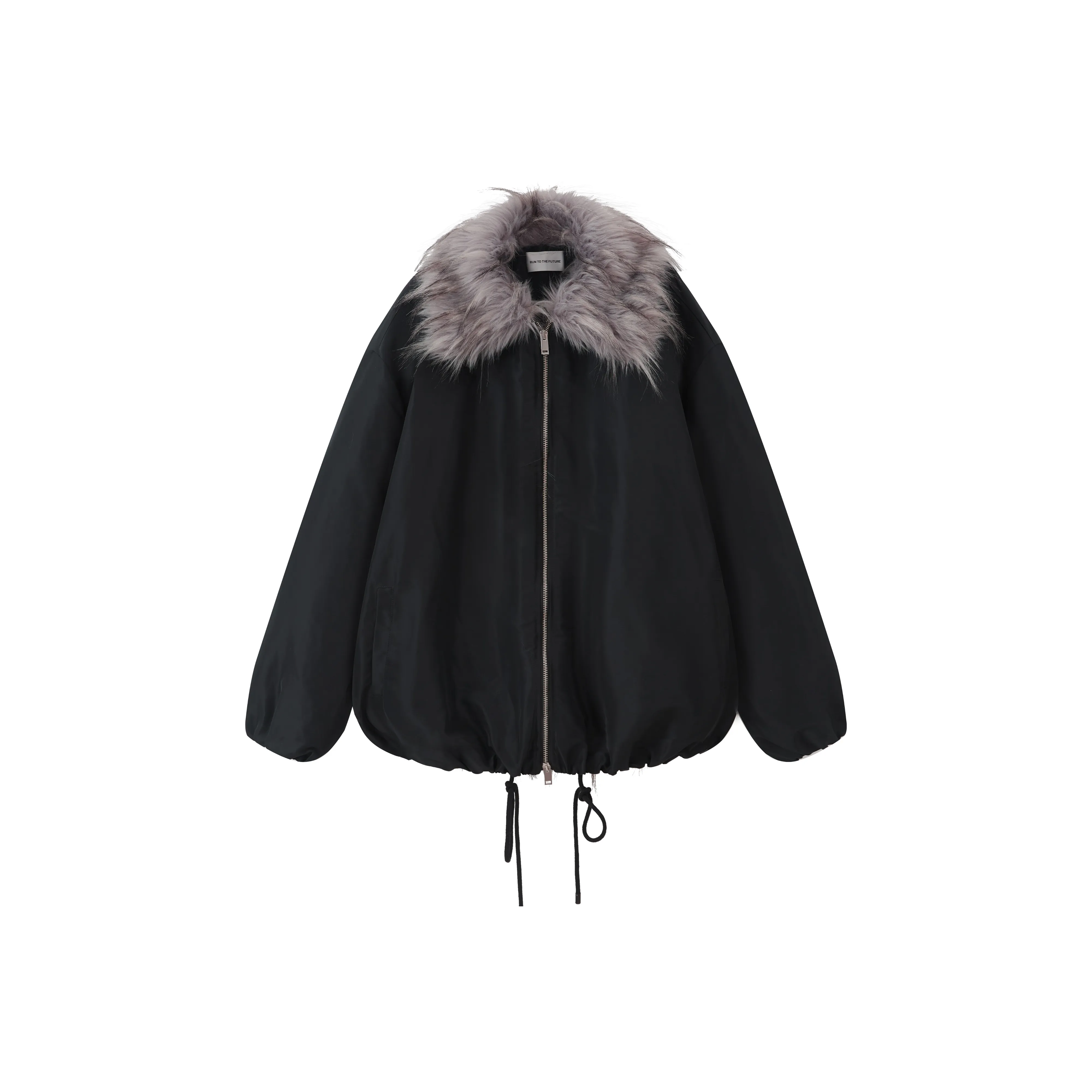 RUNTOTHEFUTURE Parka Coat Unisex Classic Black