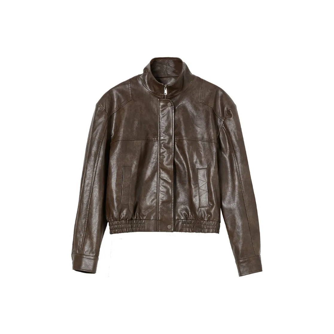 WESTLINK Leather Jacket Women's Brown