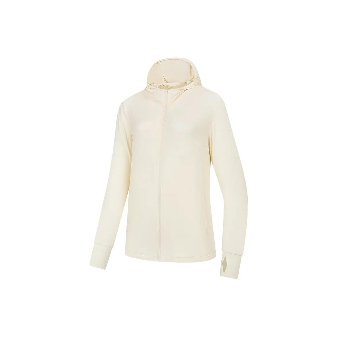 QIAODAN Sun Protection Clothing Women's Cream White