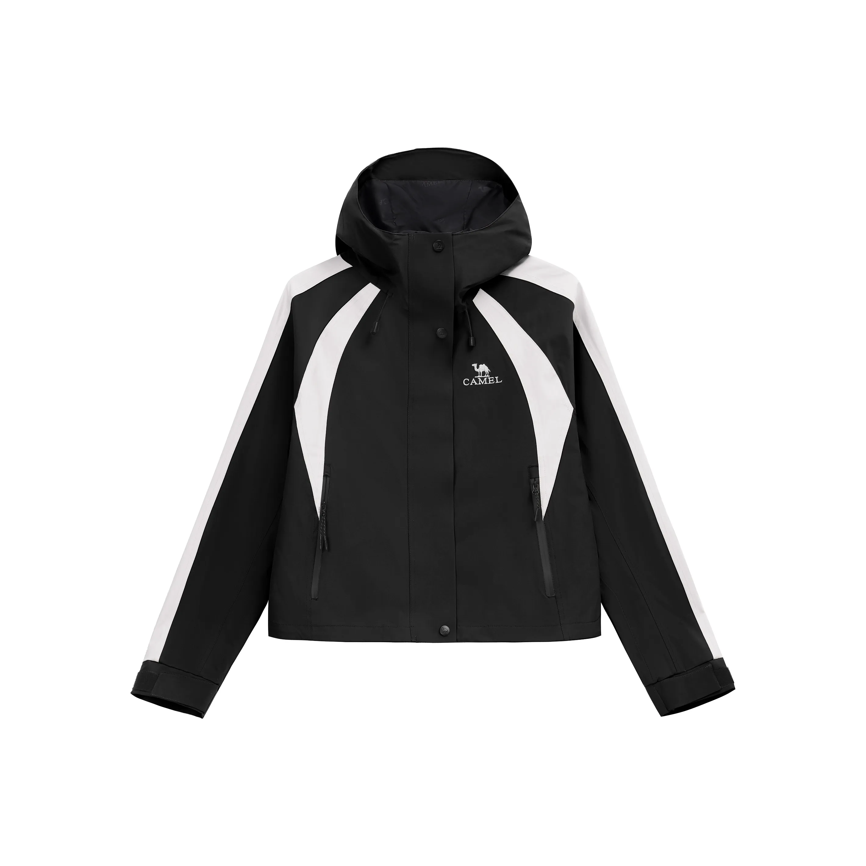 CAMEL Water Resistant Windproof Breathable Water Repellent Wear Resistant Windbreaker Jacket Women's