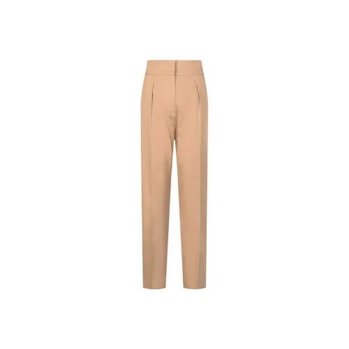 MaxMara Studio Коричневые Женские Повседневные Брюки