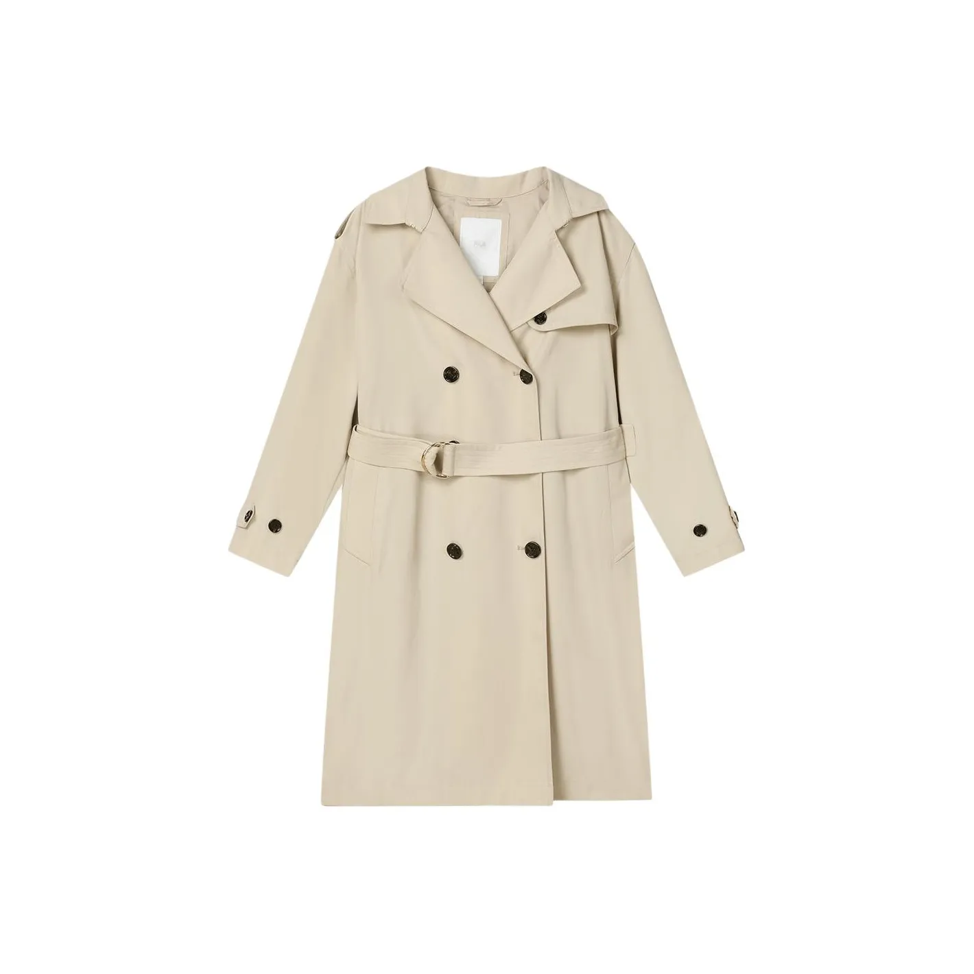 FILA Coats Women's Stone Sand Khaki