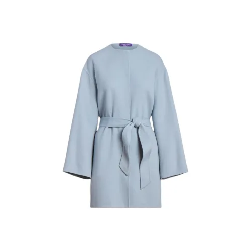 Ralph Lauren Collection Розовое/синее Женское Пальто