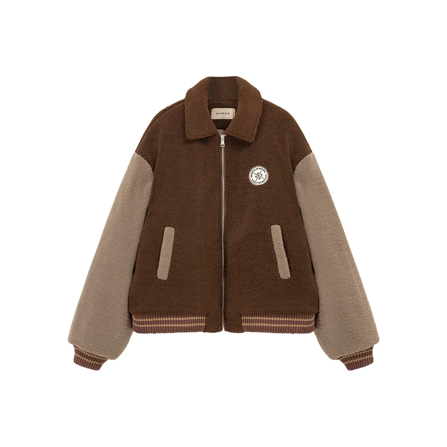 NO ONE ELSE Кофе Женские Меховые изделия