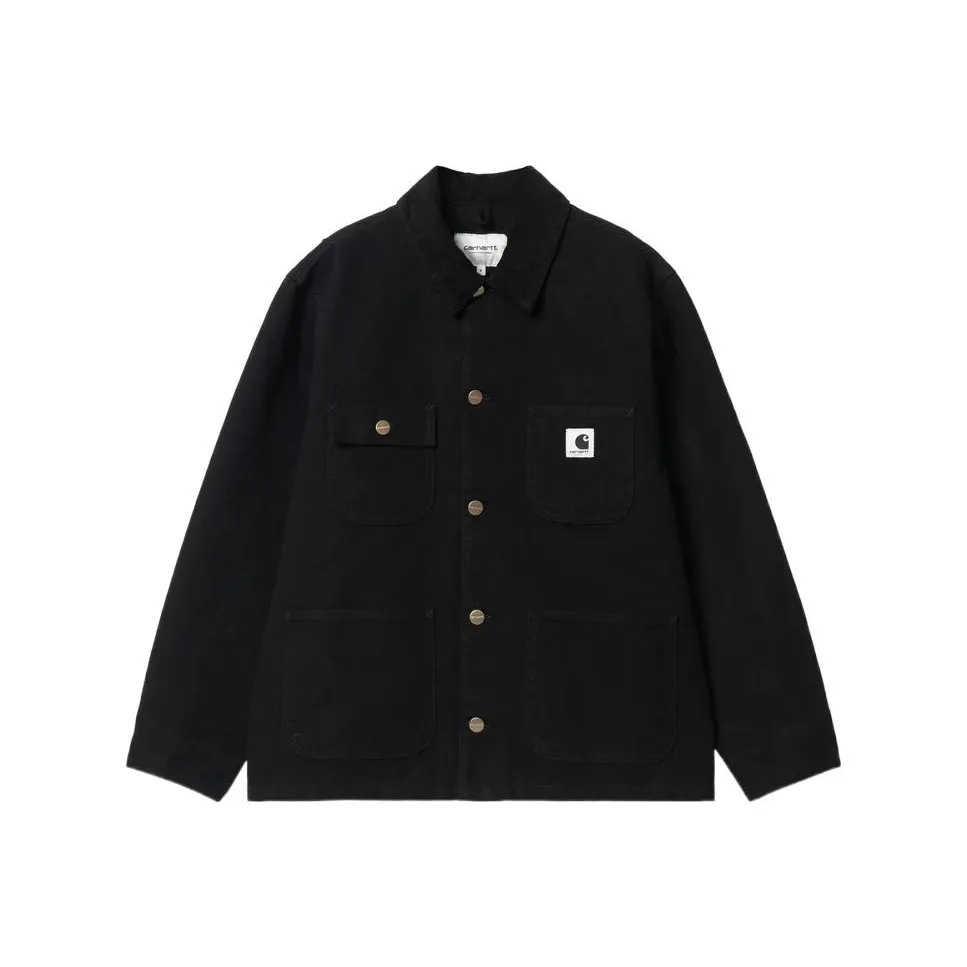 Carhartt WIP Logo patch Cotton Shirt Jacket