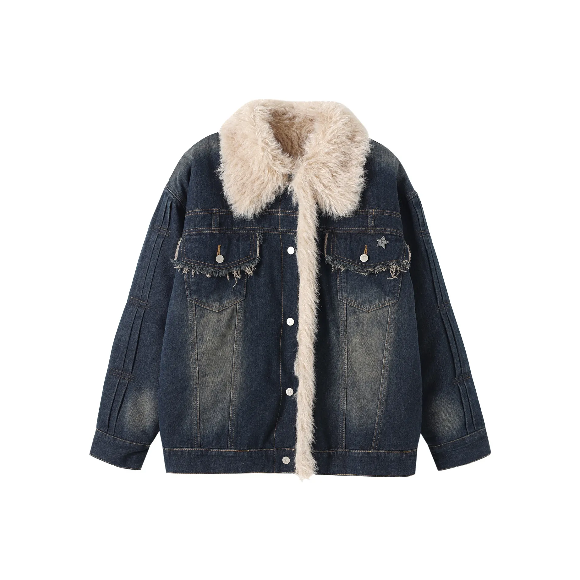FPMZ Denim Jacket Women's Dark Blue