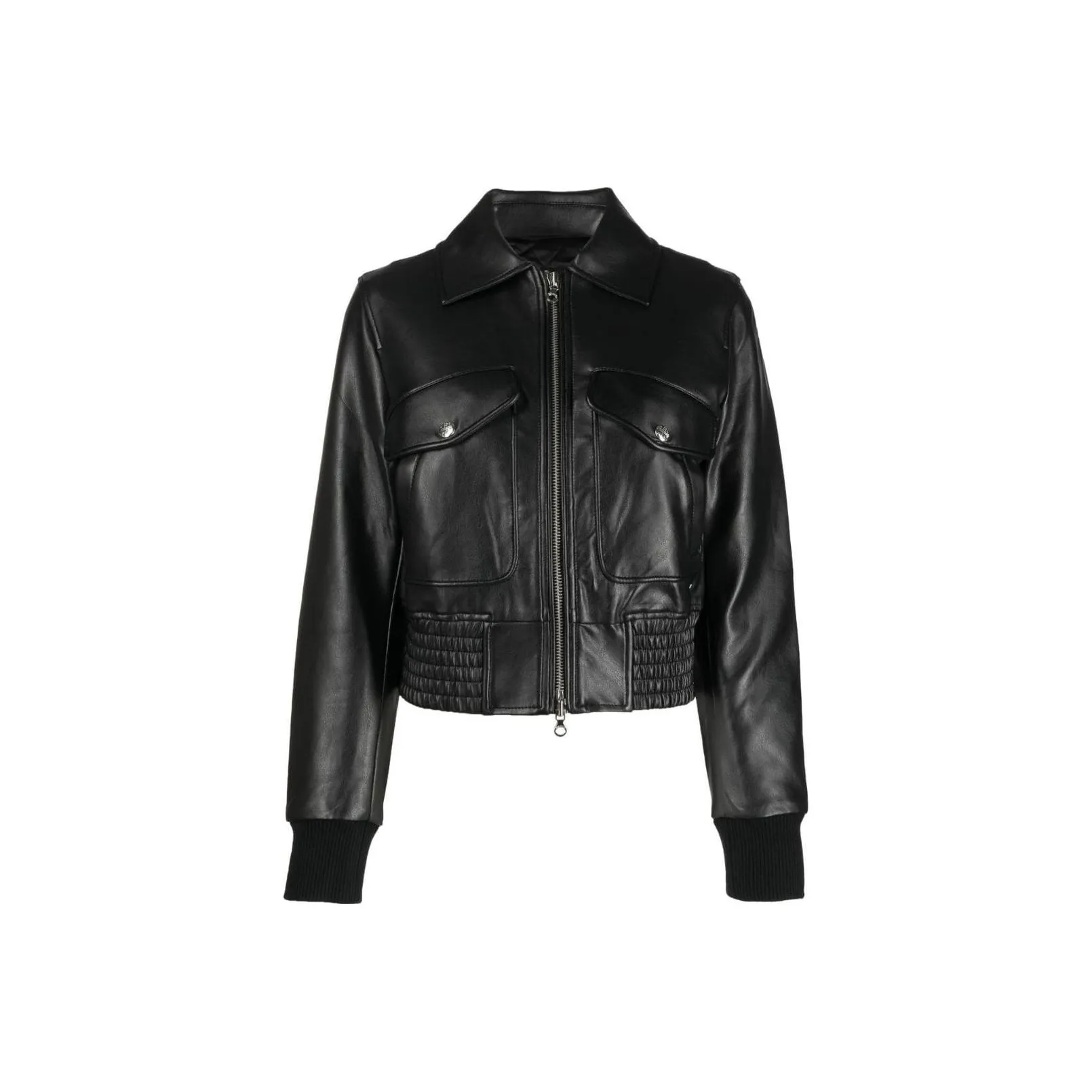 DIESEL Черное Женское Короткое Пальто