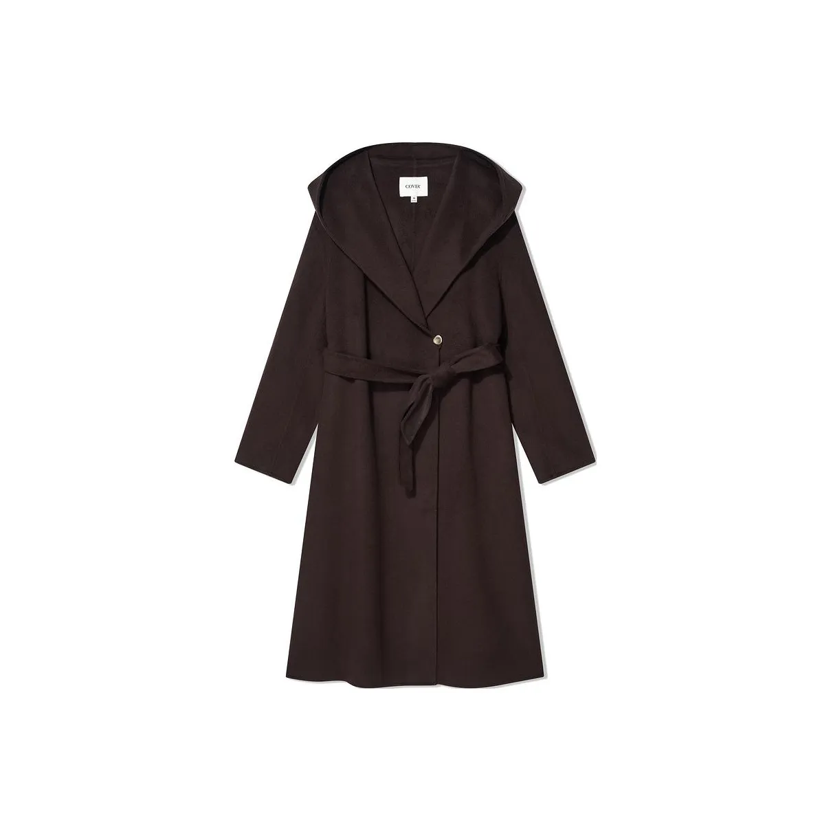 COVERINS Бургундское Женское Пальто