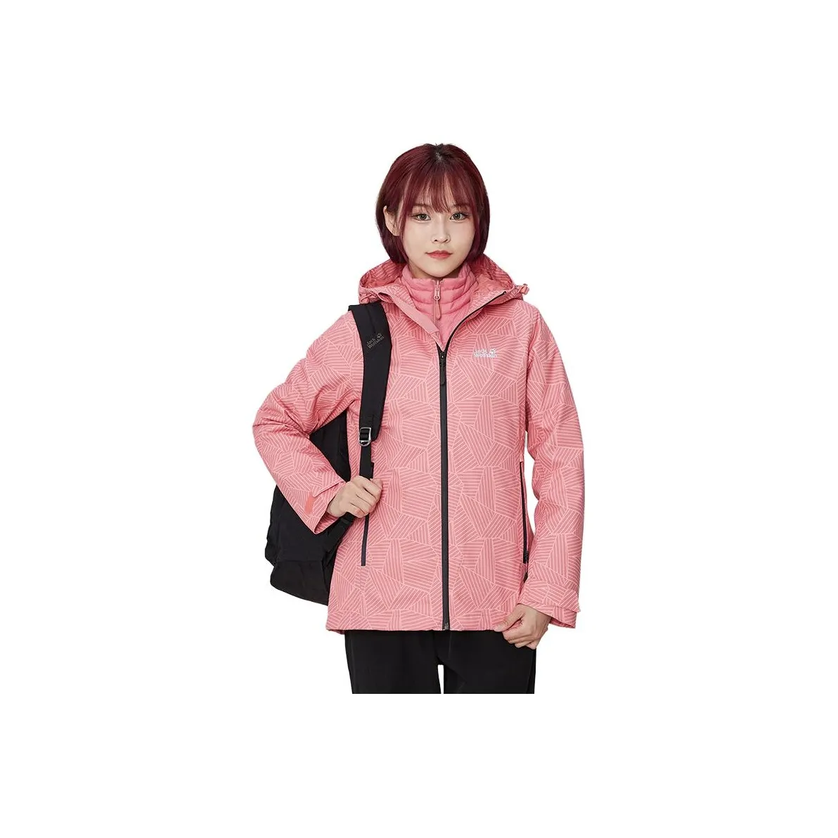 Jack Wolfskin Водонепроницаемый Ветрозащитный Ветровка Женские