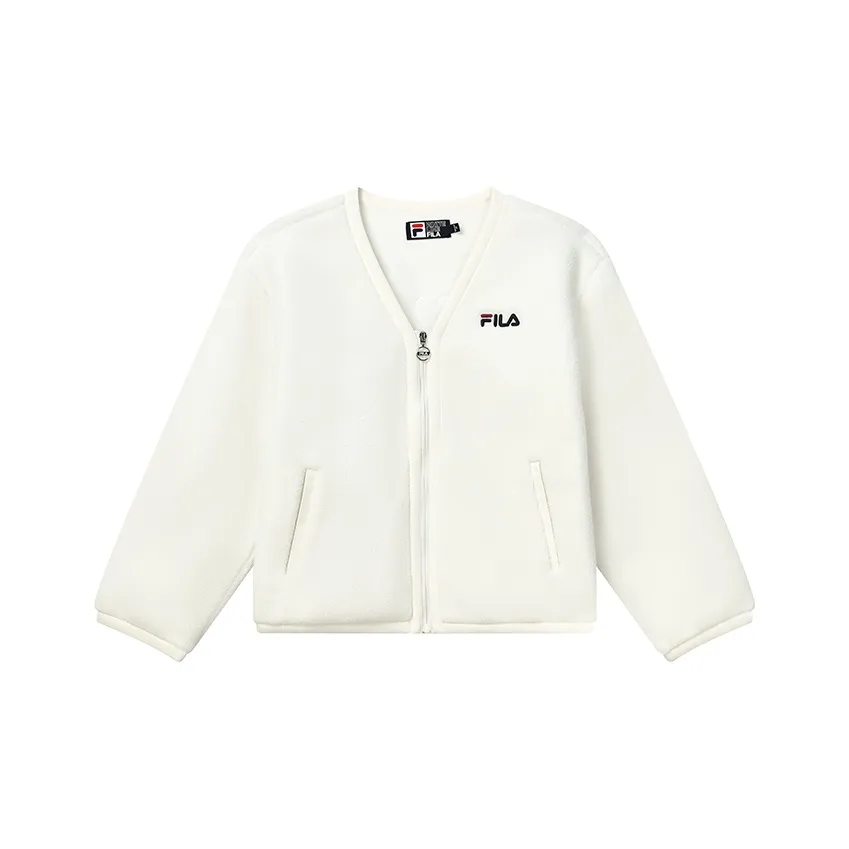 FILA Облачный белый Женские Бархатные Куртки