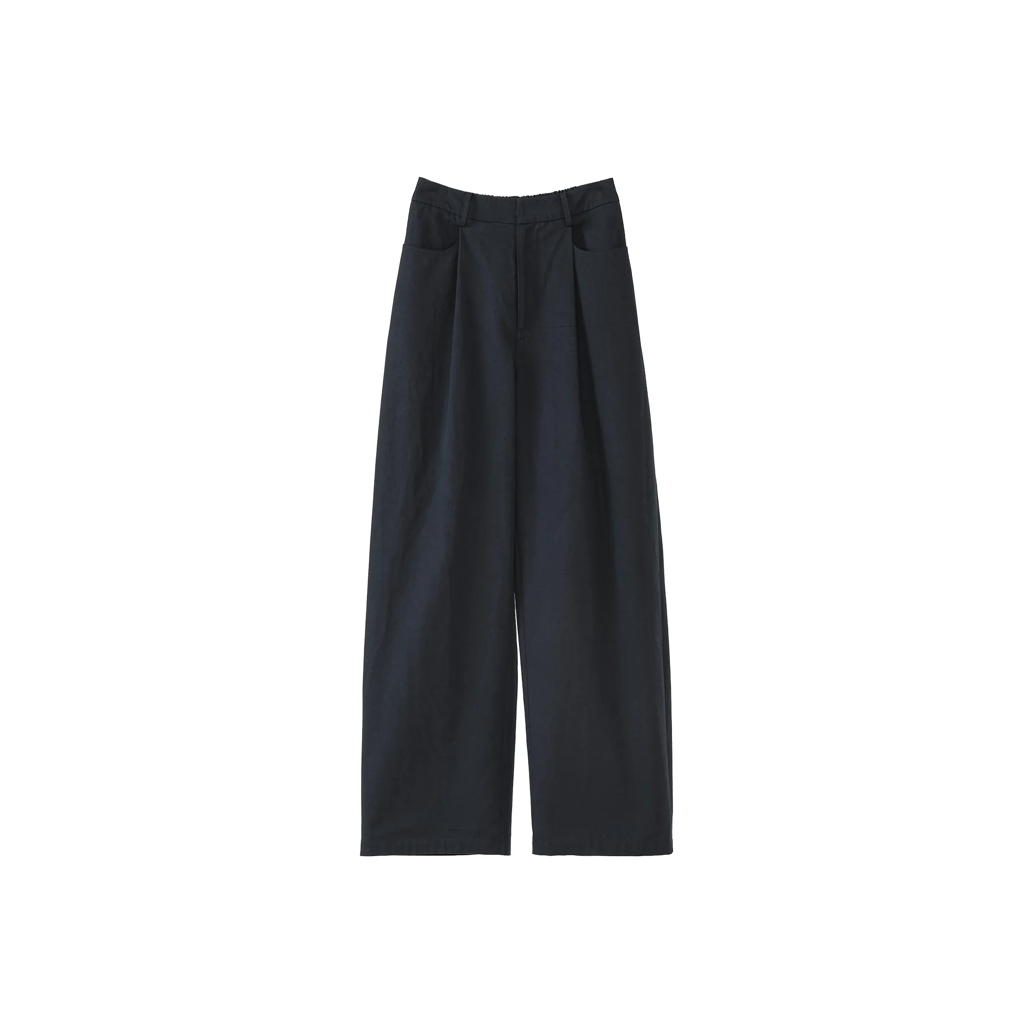 Fstudio Casual Pants Women's Navy Blue