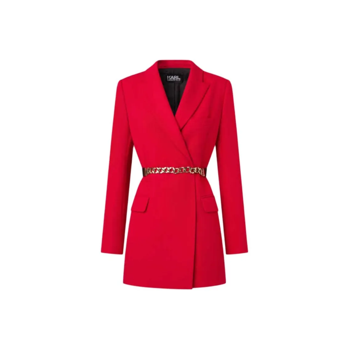 Karl Lagerfeld Бизнес-костюм пальто женское красное
