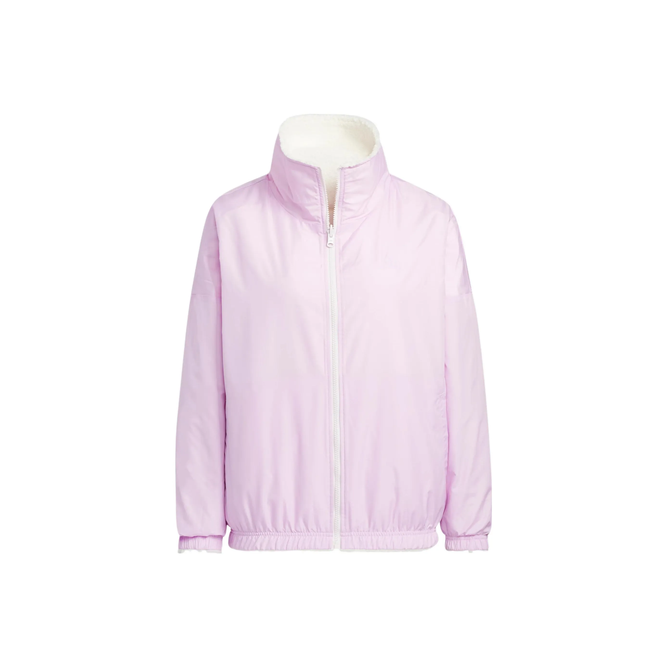 Adidas Розово-белые Женские Бархатные Куртки