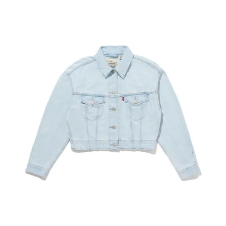 Levi's Denim Jacket Women's Light Blue
