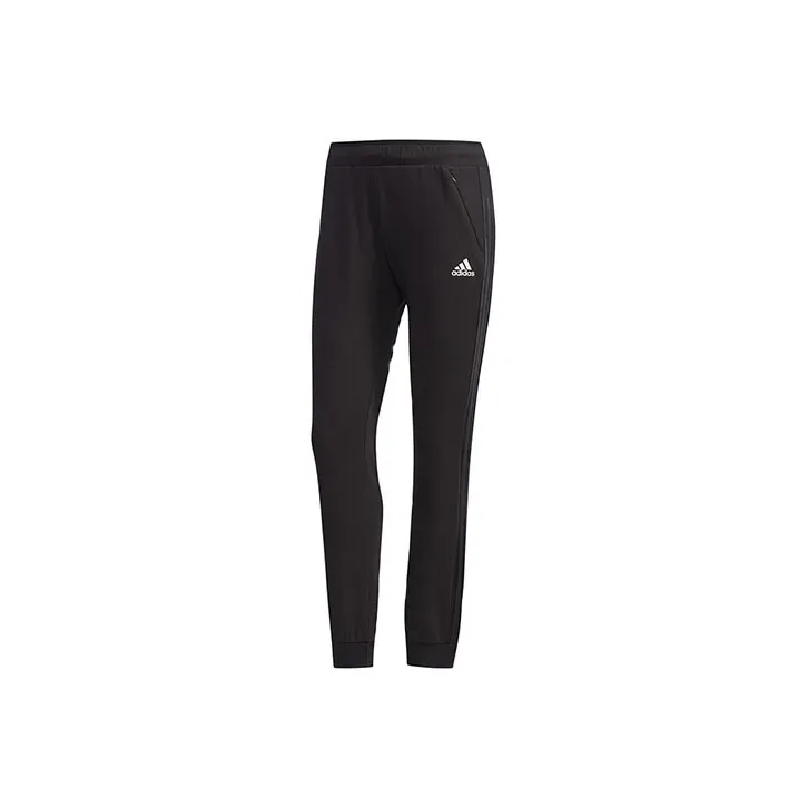 Adidas Knitted Sweatpants Women's Black