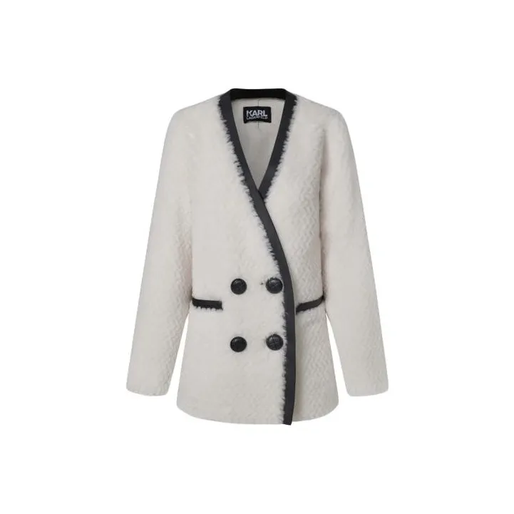 Karl Lagerfeld Вельвет Feel Пальто Женское 2760