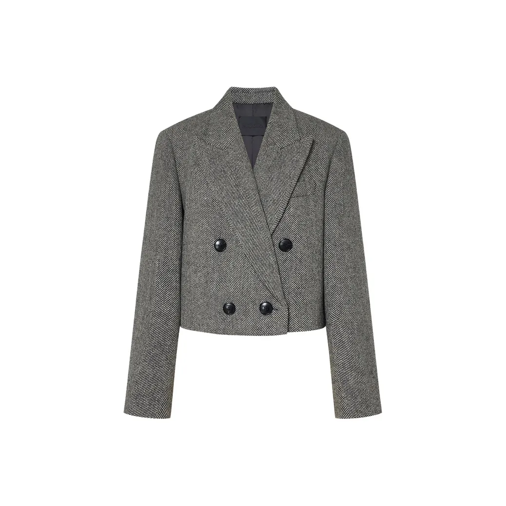 MOCO Business Suit Women's Black & White Texture