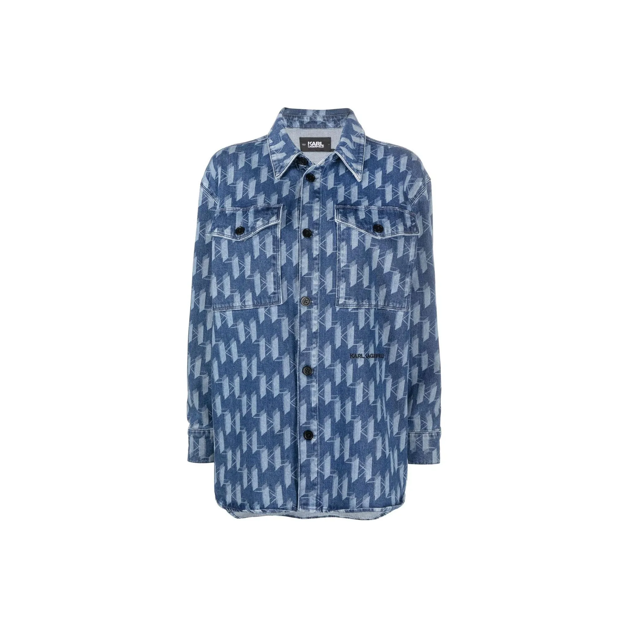 KARL LAGERFELD Denim Jacket Women's Indigo