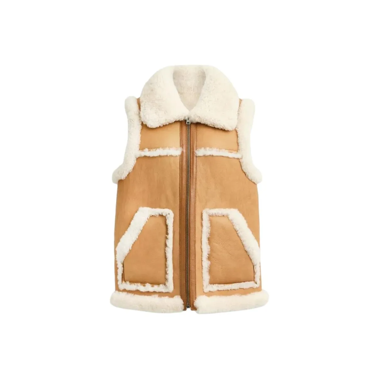COACH Vests Women's Ivory White