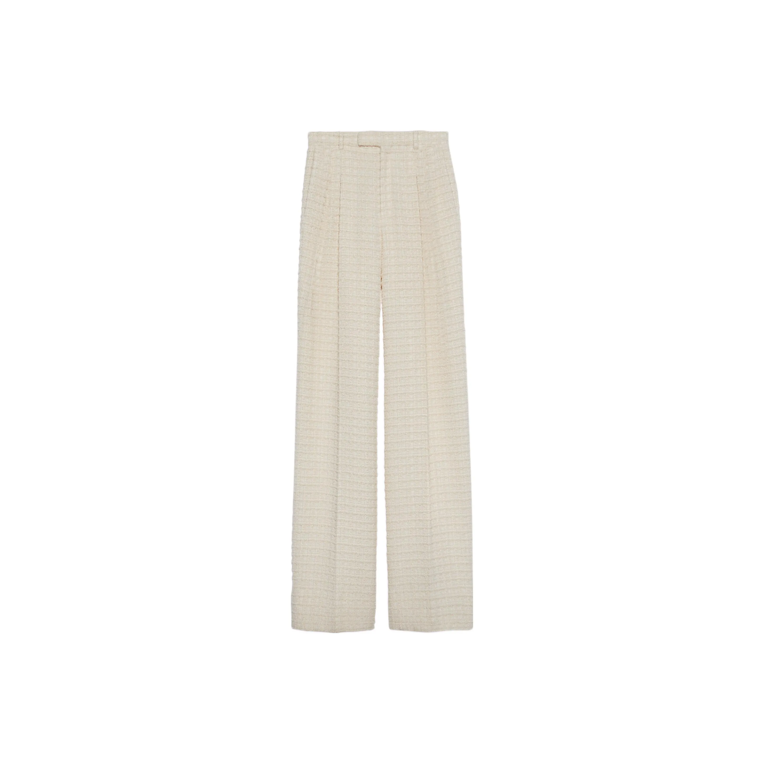 GUCCI Wide Leg Tweed Trousers