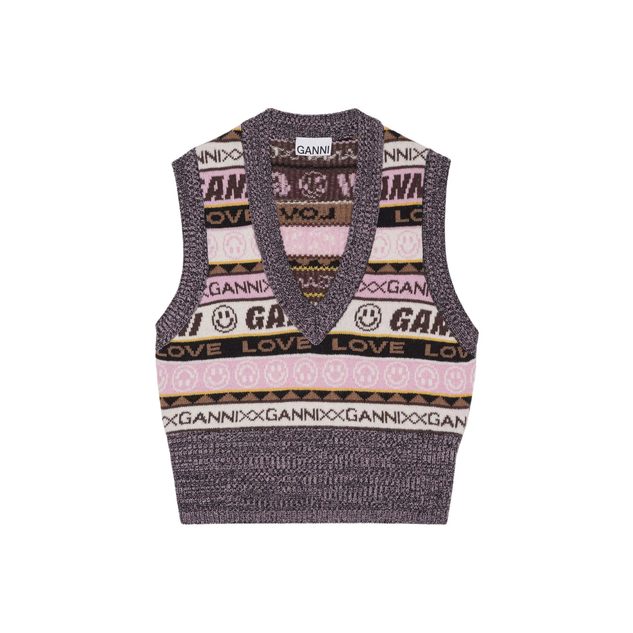 GANNI Vests Women's Multicolor