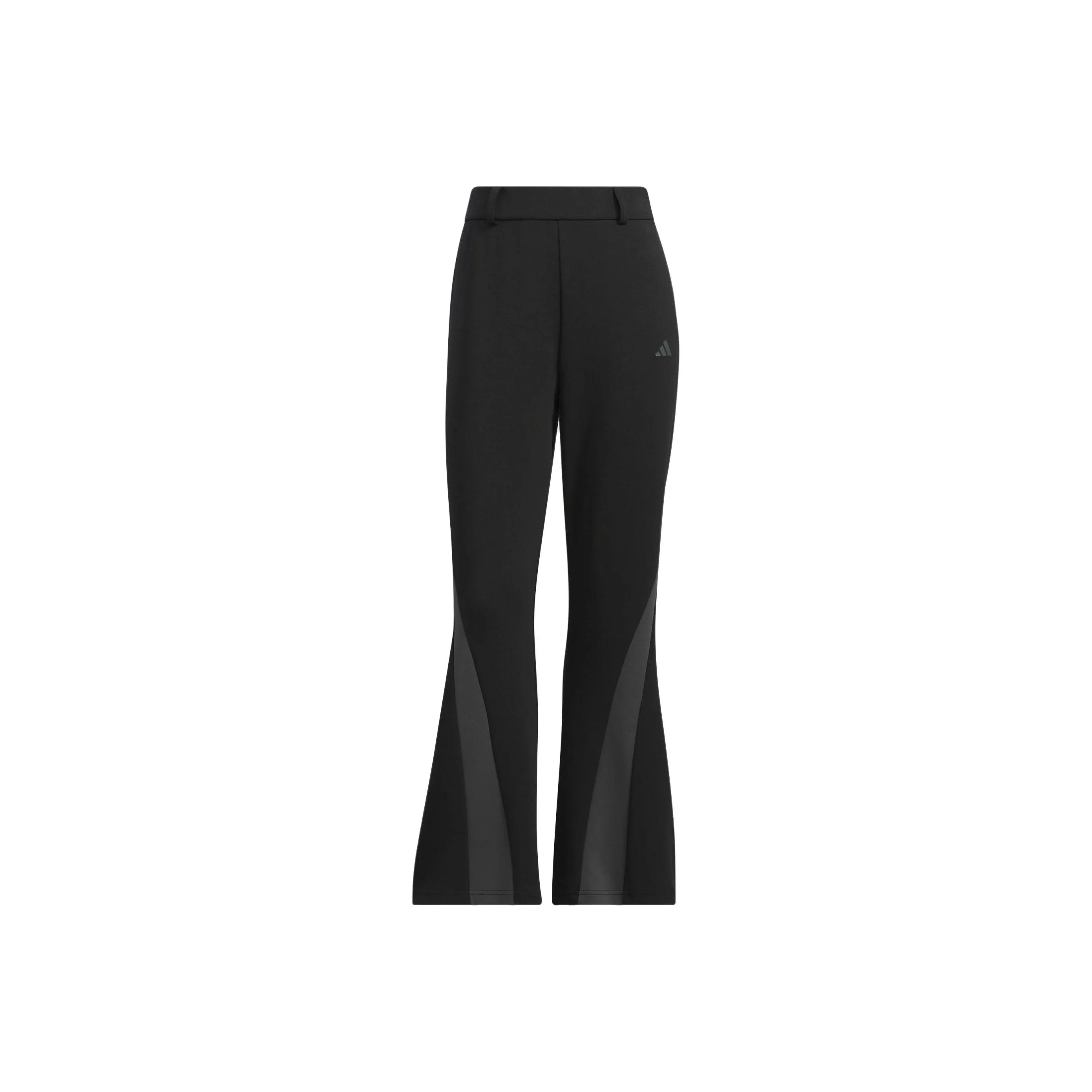 Adidas FLARED LEG KNIT JOGGERS Casual Pants Women's Black