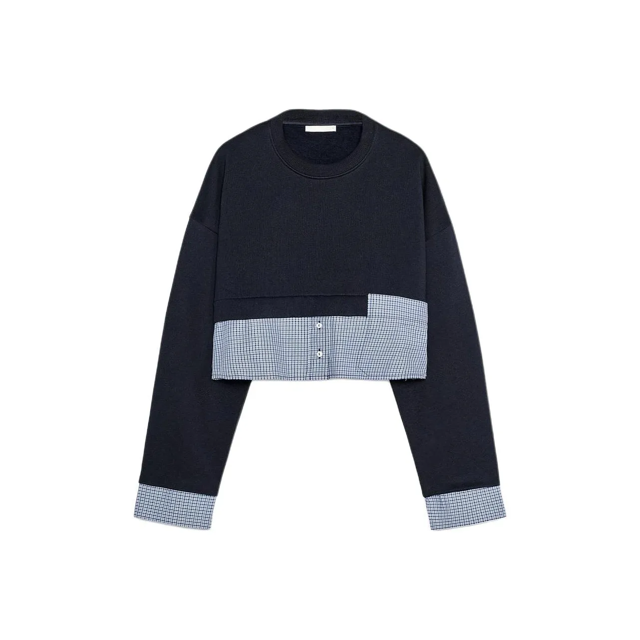 ZARA Свитшот Женский Морской Синий