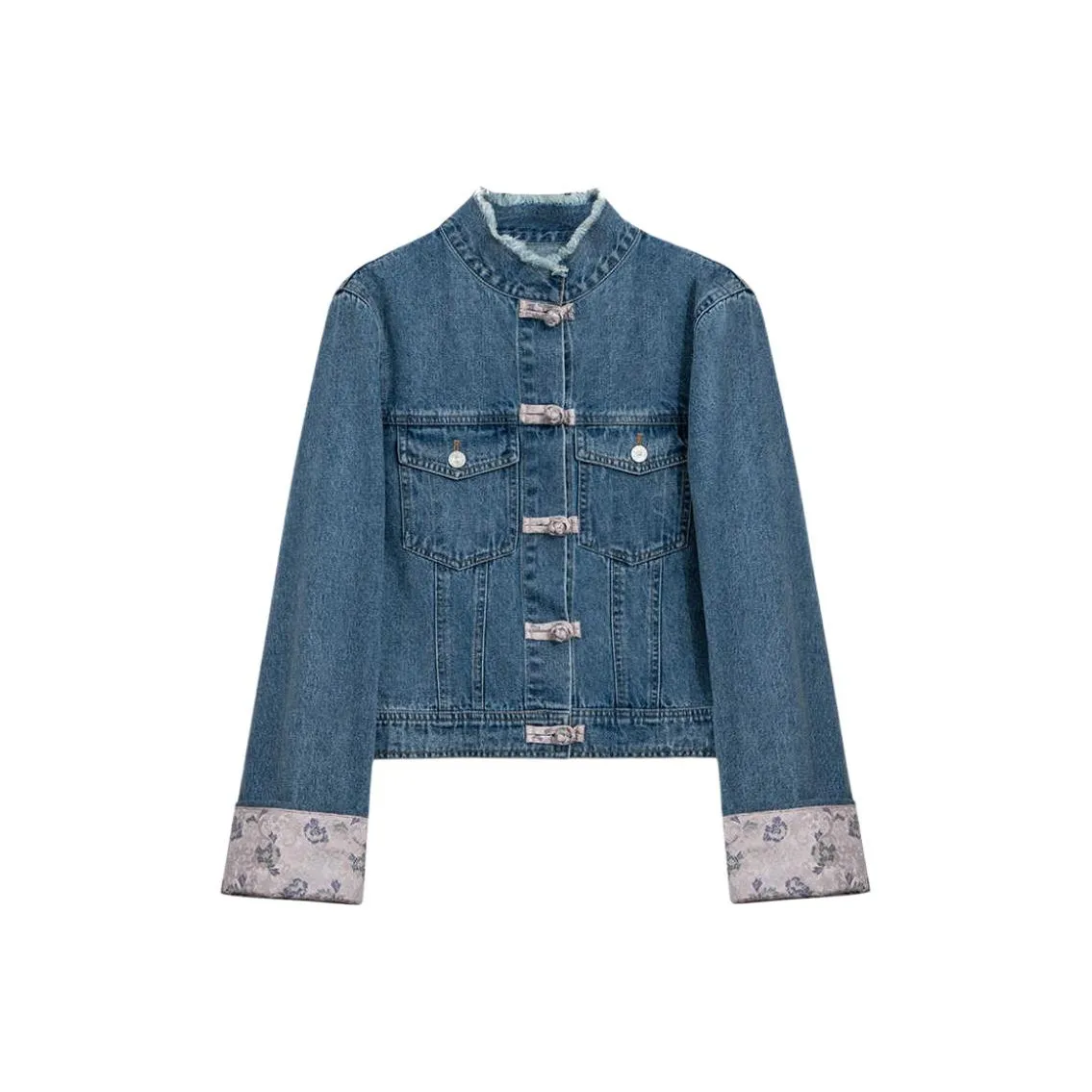 SUMU Denim Jackets Women's Blue