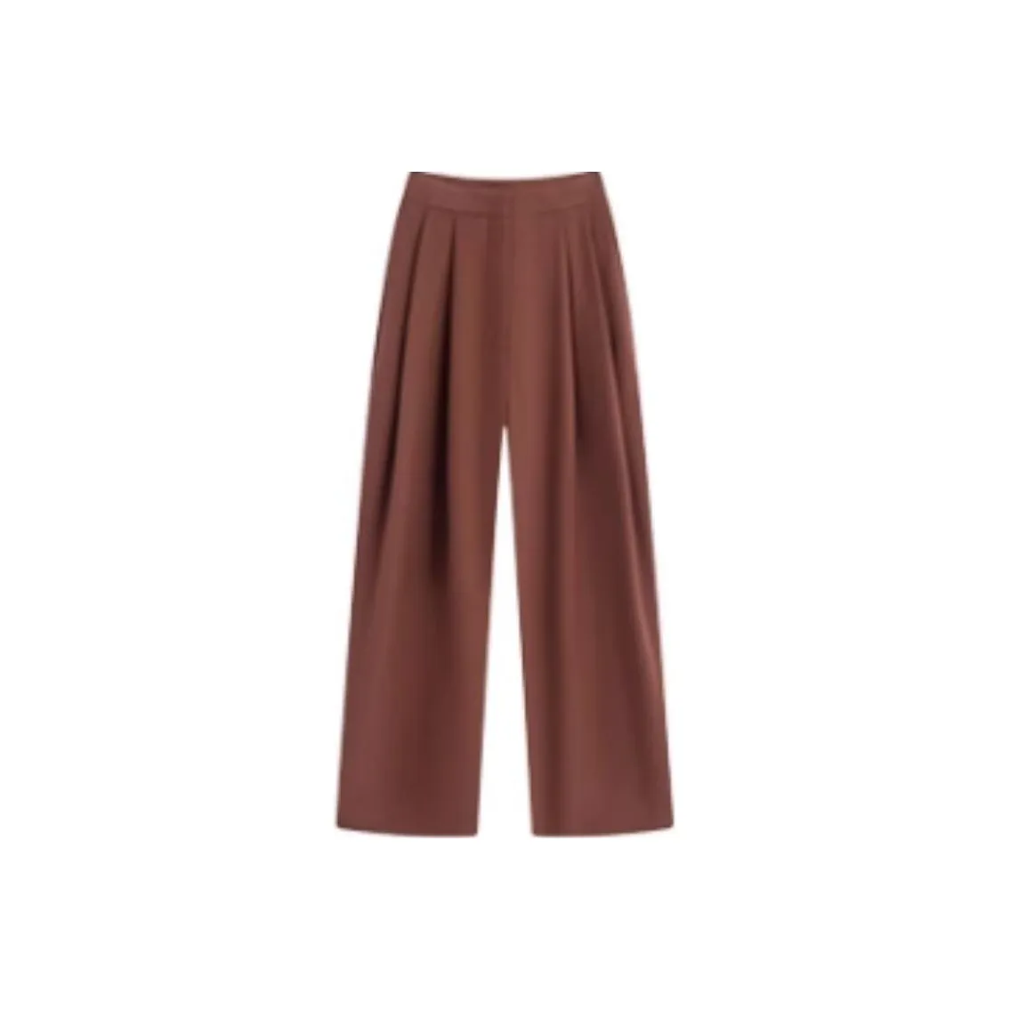 MOSIIMORII Повседневные брюки Женские Бордовый