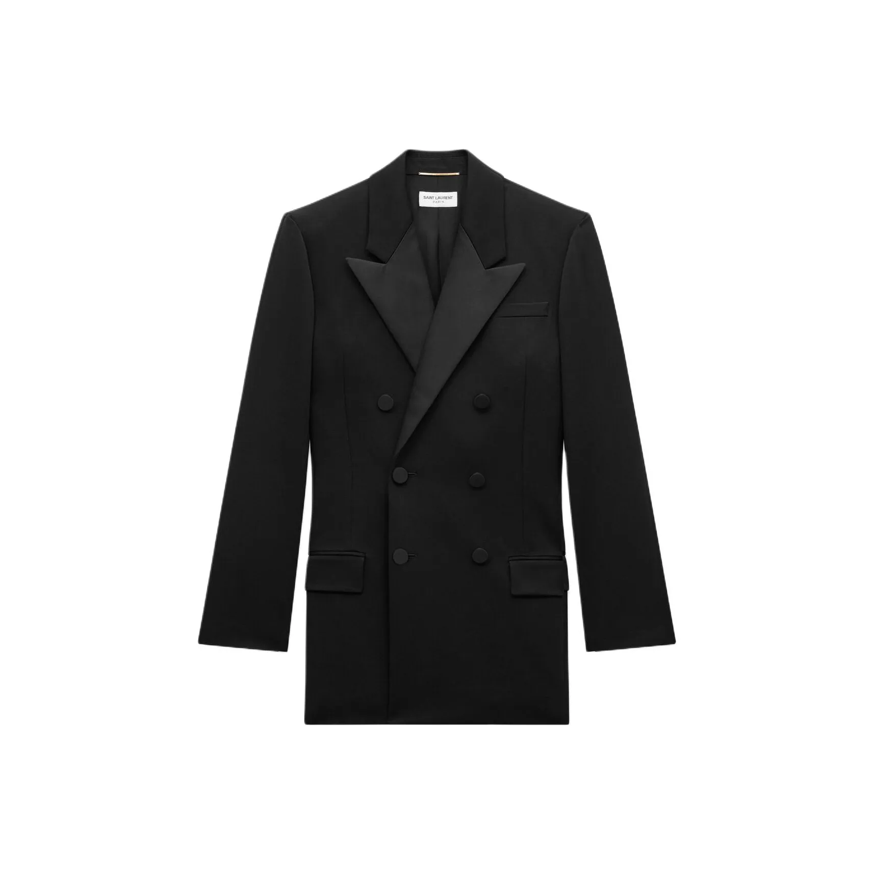 SAINT LAURENT Tuxedo Double Breasted Jacket