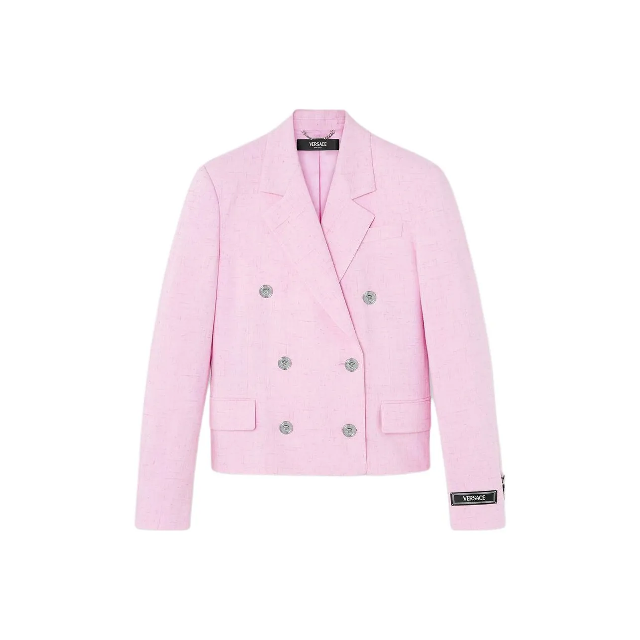 VERSACE Malfilé Double breasted Blazer
