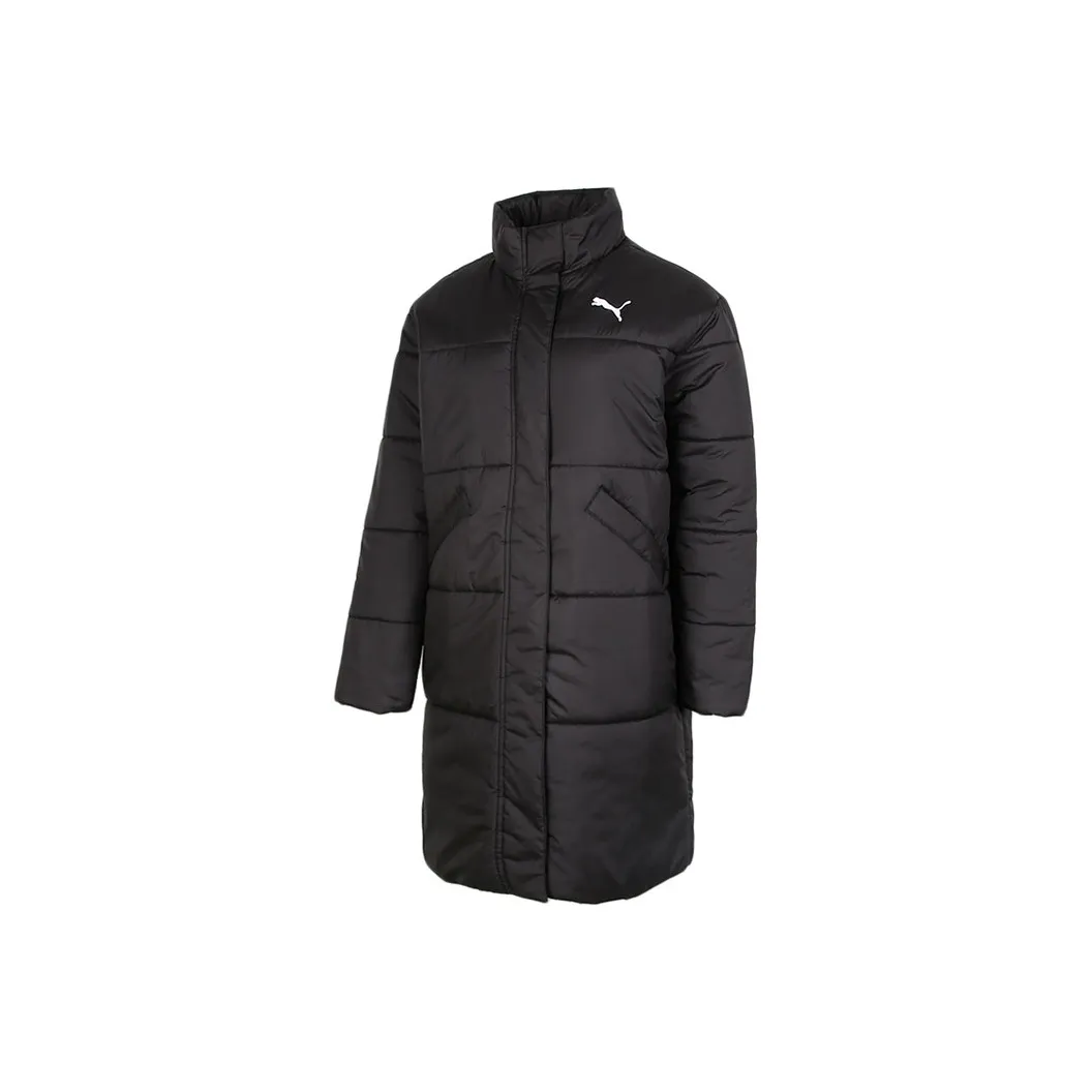 PUMA Хлопковый пуховик Зимний Женский Черный