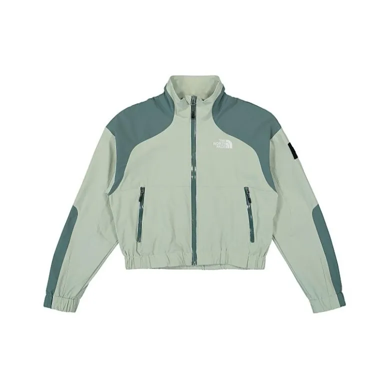 The North Face Водонепроницаемый Ветровка Женские Зеленый