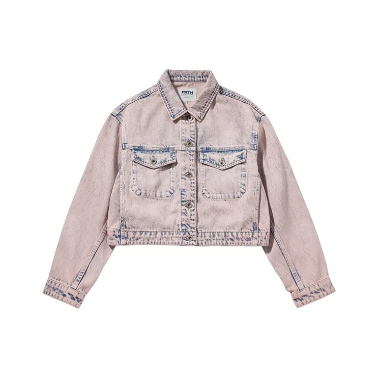 Prth Promethean Denim Jacket Женская Peach Pink