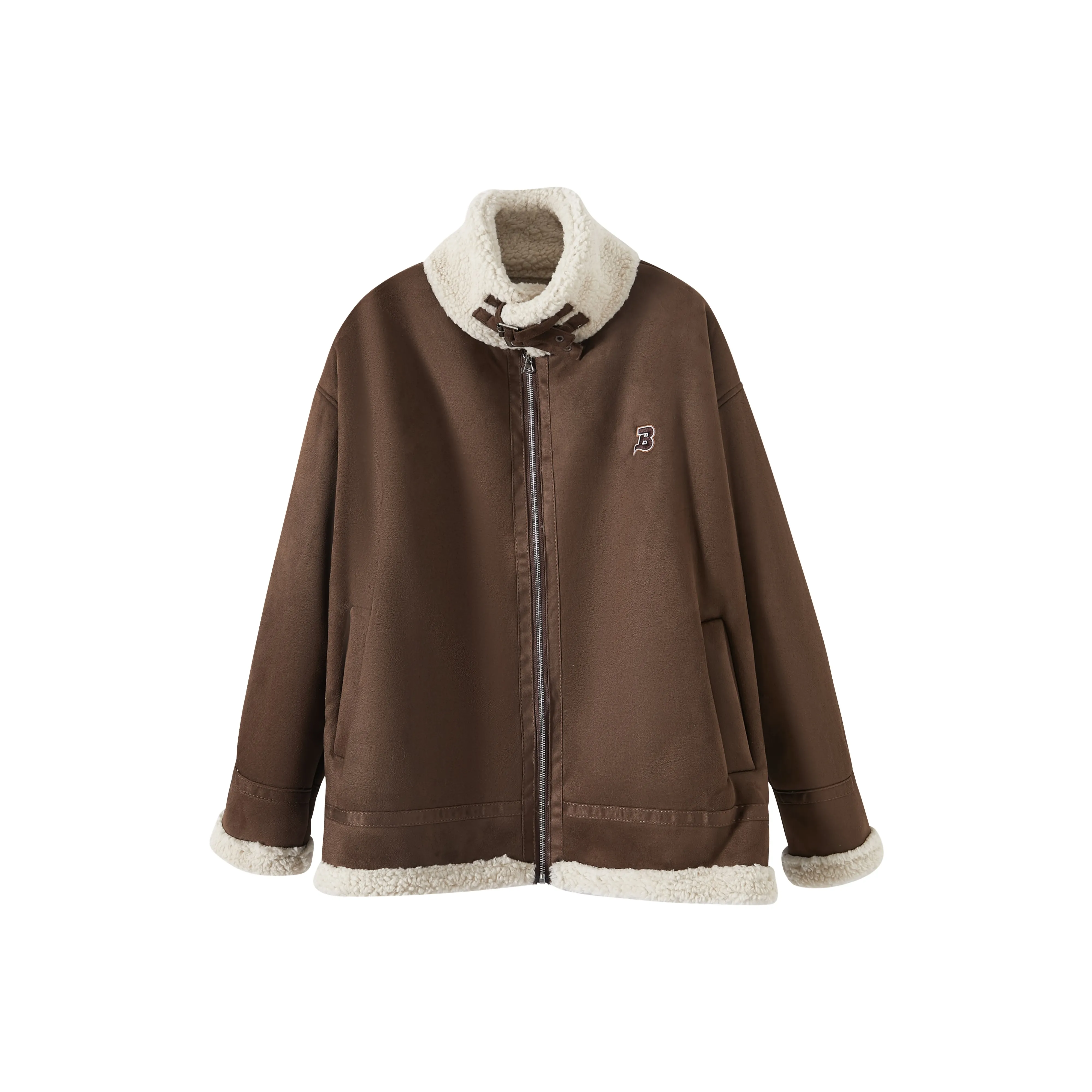 KAZAN Хлопковый пуховик женский коричневый