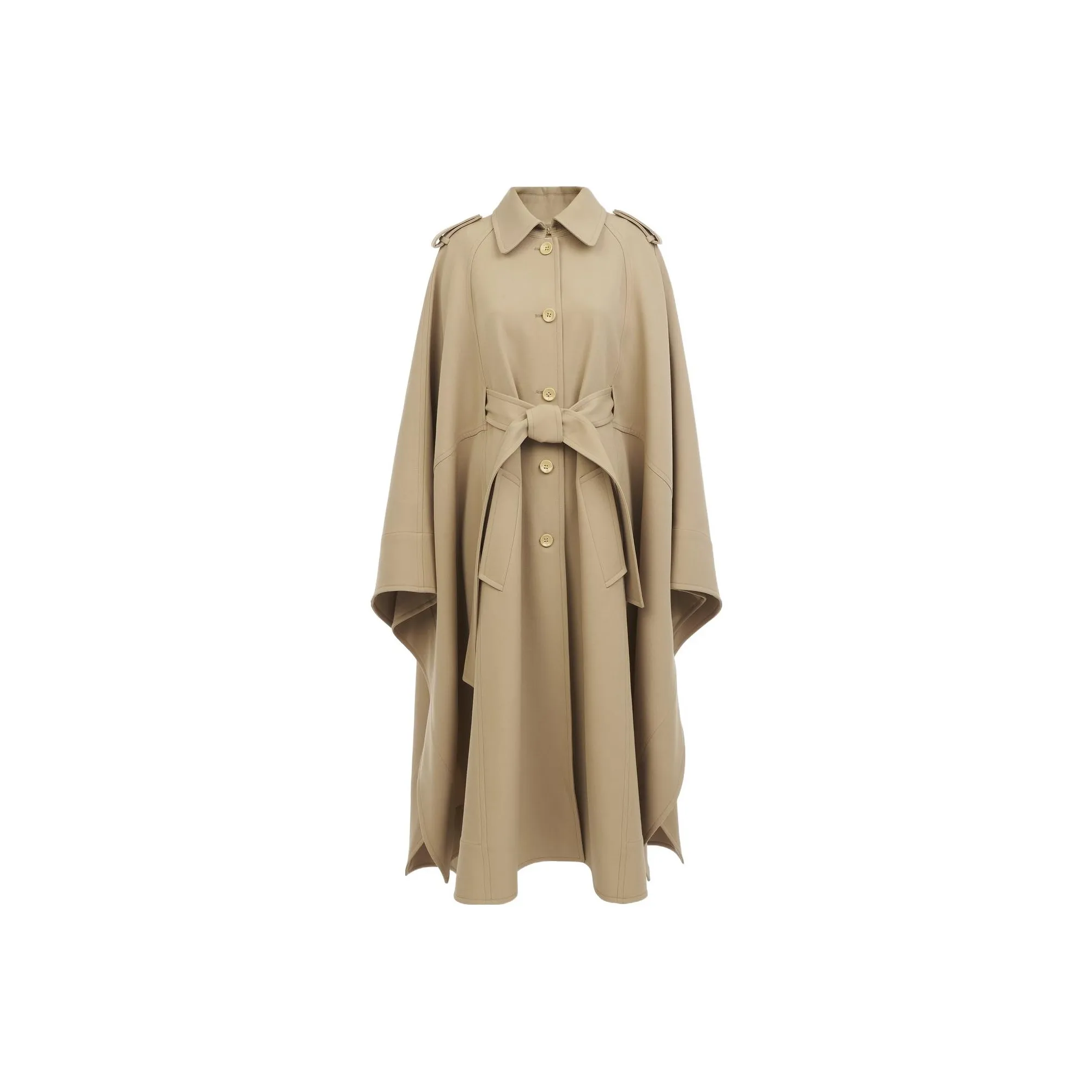 Chloé Cloaks Women's Khaki