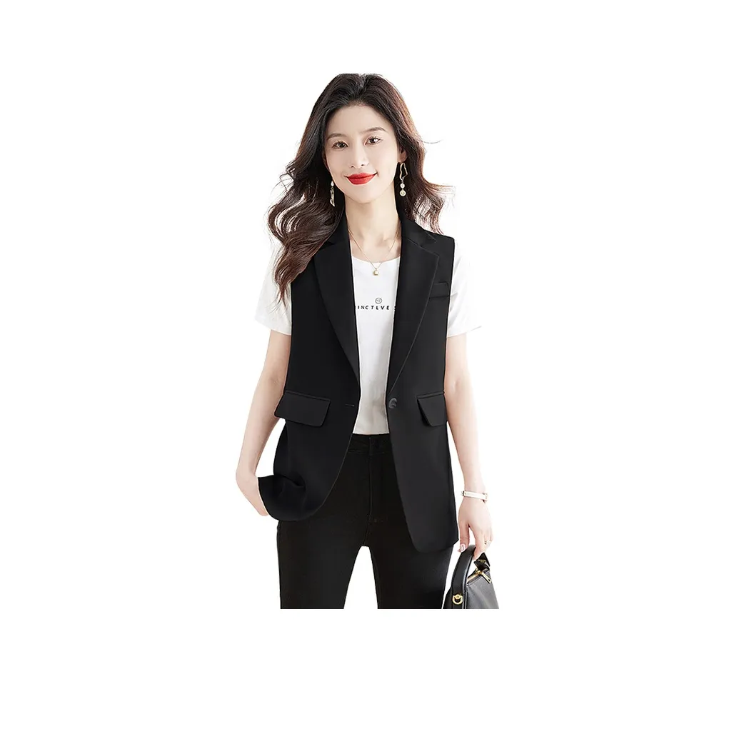 Cypress House Жилет Женские Черный