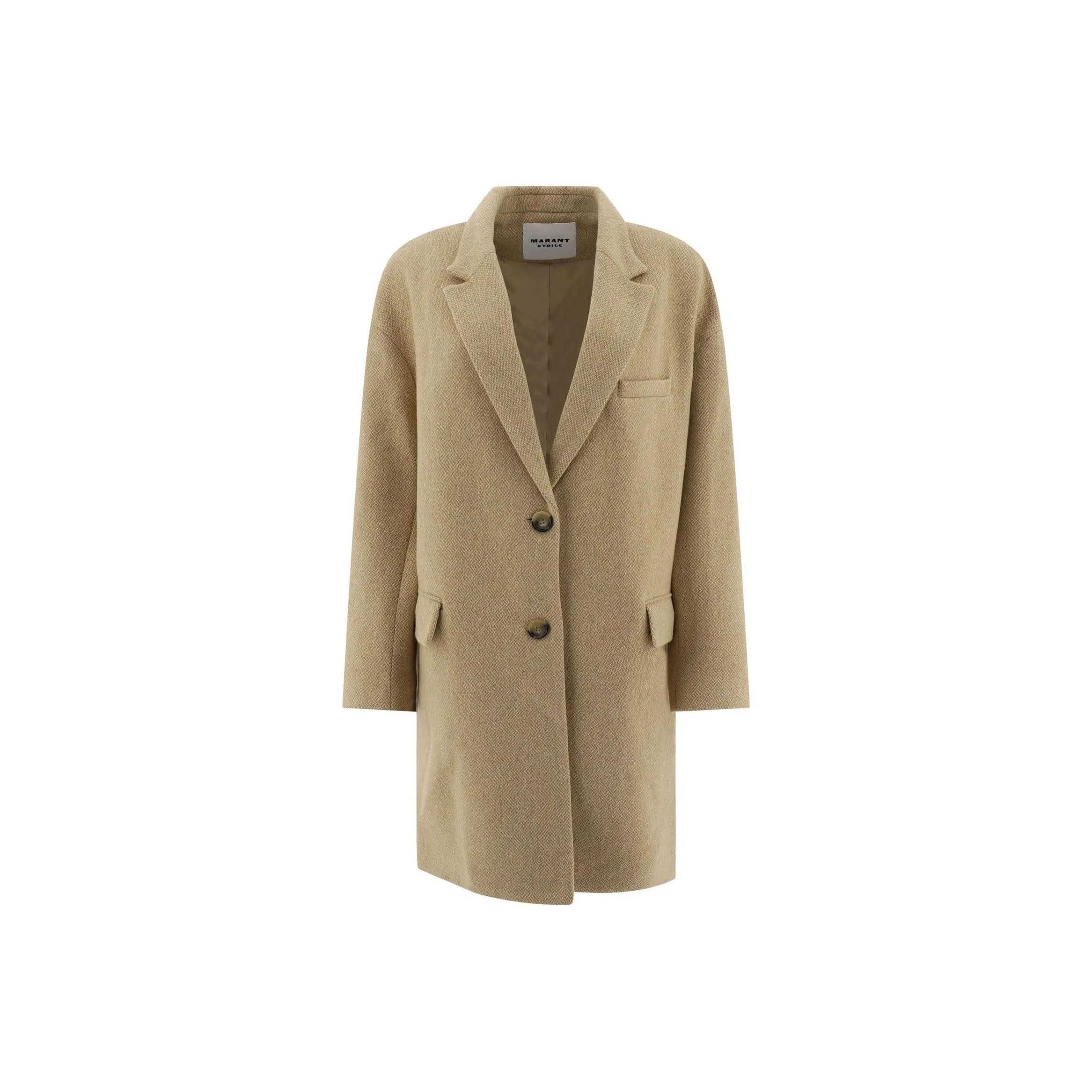 ISABEL MARANT ETOILE Limiza Button Up Coat