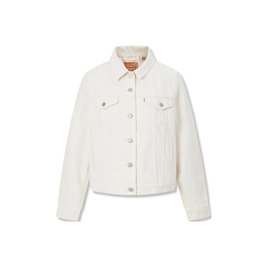 Levi's Denim Jacket Women's White