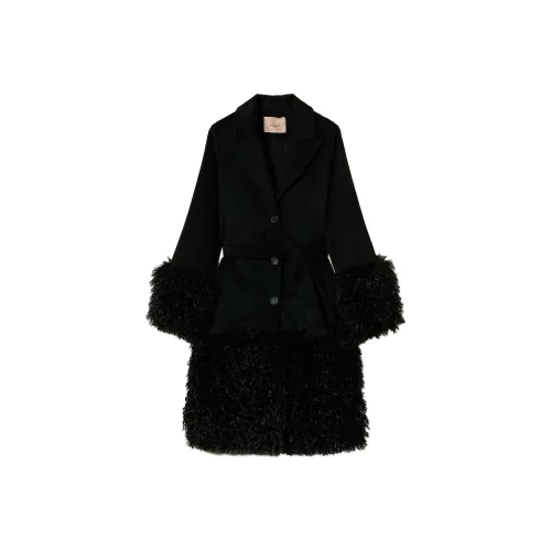 Twinset Черное Женское Пальто