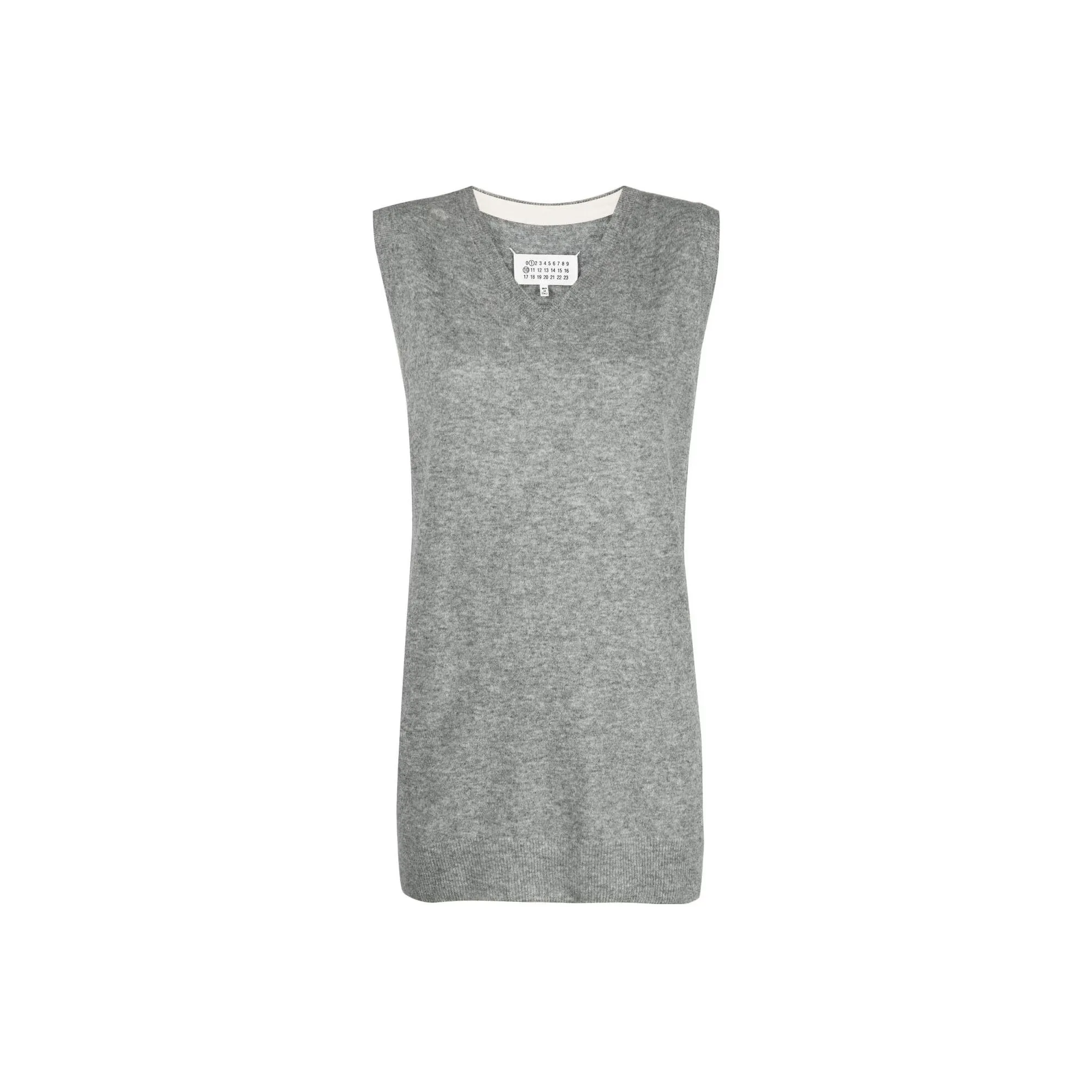 Maison Margiela V Neck Knitted Vest