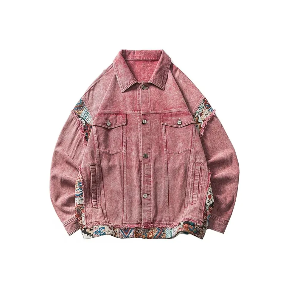 JOSR Denim Jackets Women's Pink