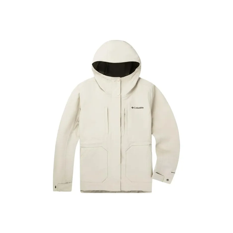 Columbia Белые Женские Ветровки